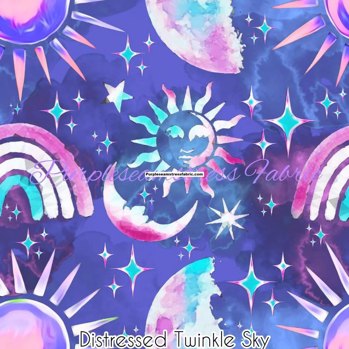 Distressed Twinkle SkyFabric