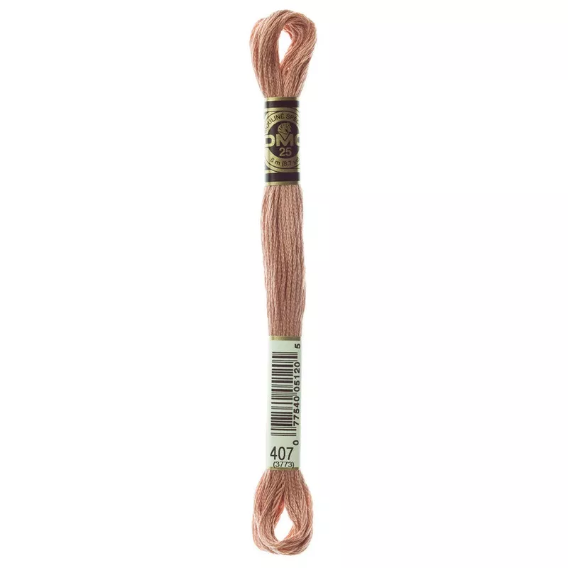 DMC 407 Embroidery Floss
