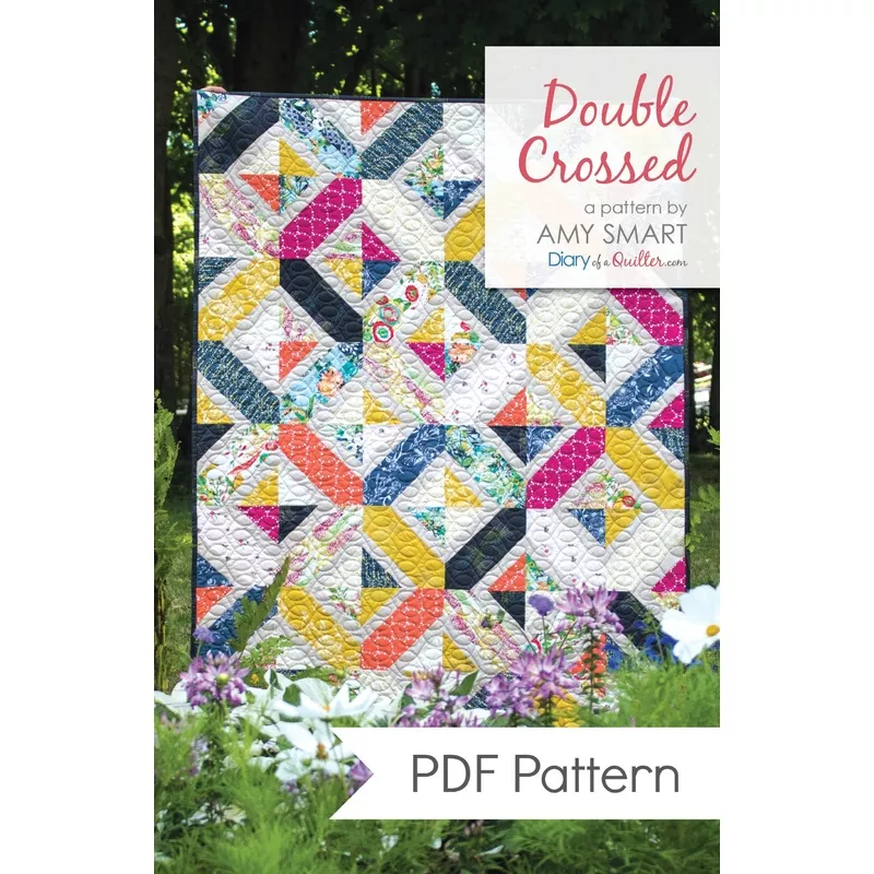 Double Crossed Quilt – PDF Pattern
