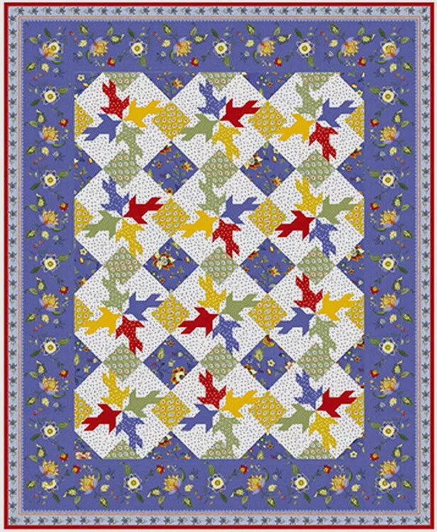 Dove in the Window Quilt Pattern