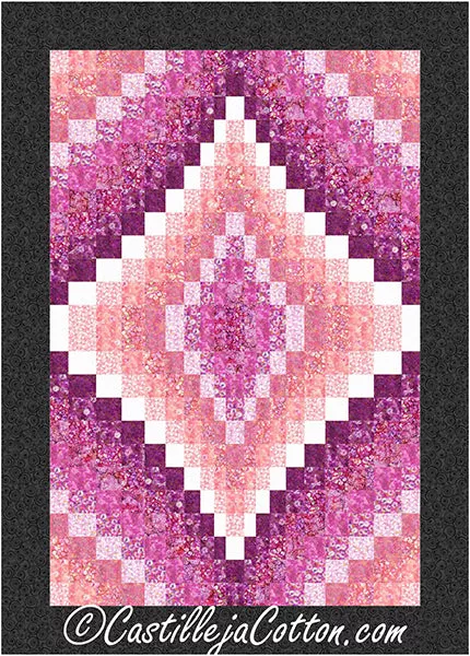Dragonfly Diamond Quilt Pattern