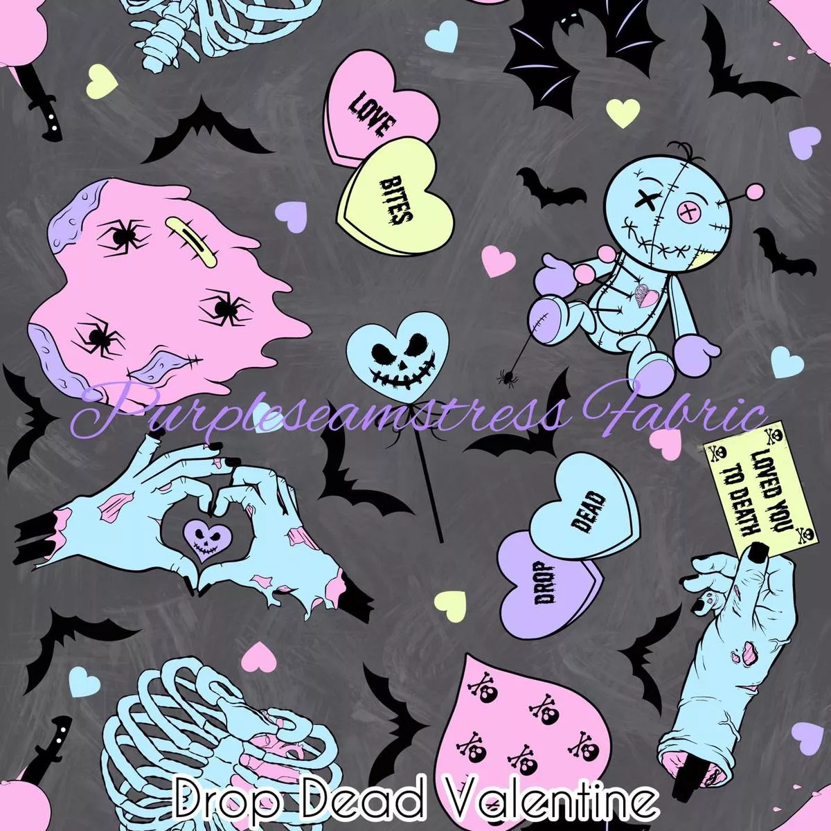 Drop Dead ValentineFabric