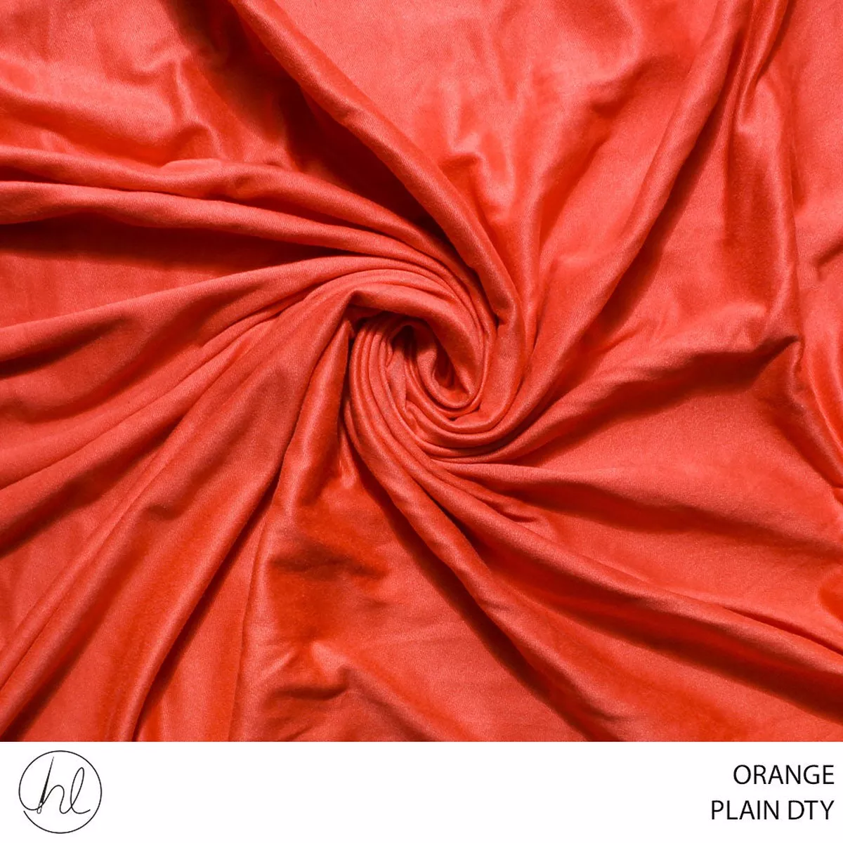 DTY PLAIN 150CM ORANGE ROLL ROLL 001