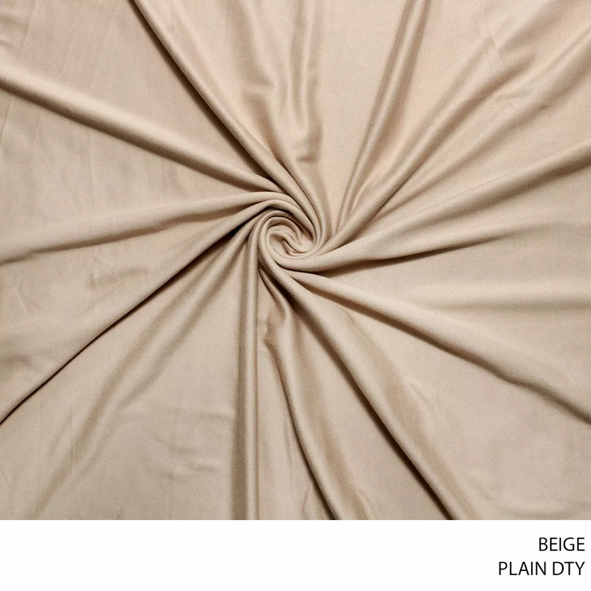 DTY PLAIN FABRIC 150CM BEIGE