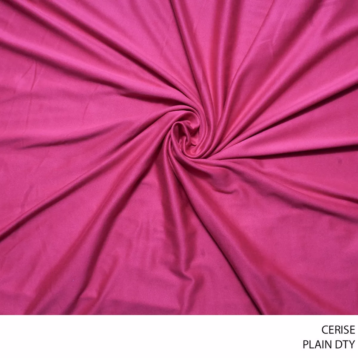 DTY PLAIN FABRIC 150CM CERISE