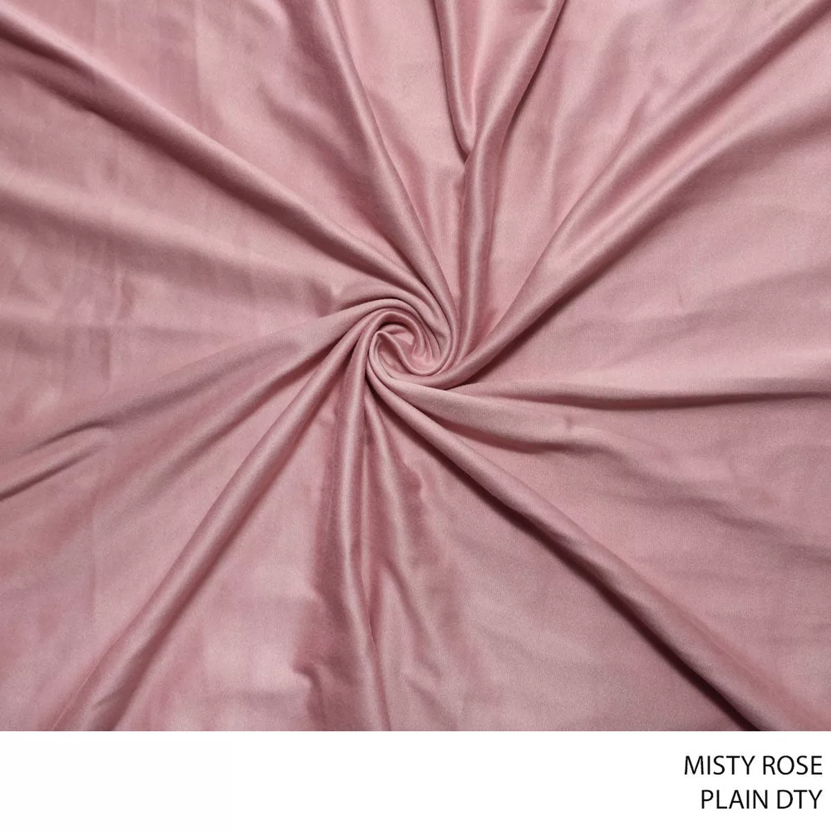 DTY PLAIN FABRIC 150CM MISTY ROSE
