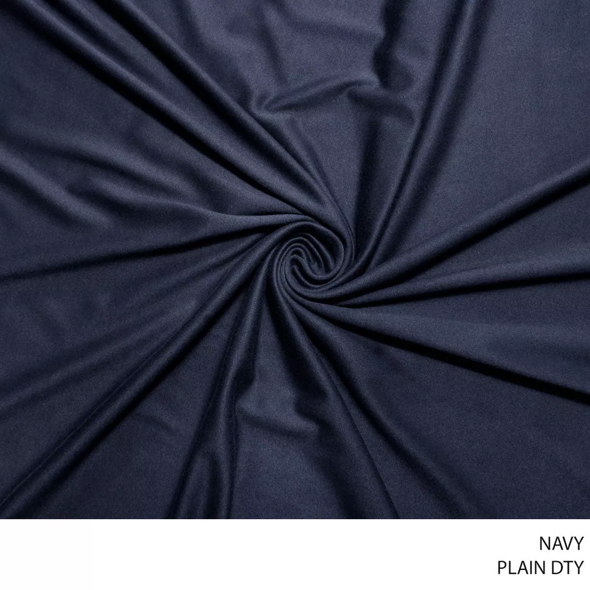 Dty Plain Fabric 150cm Navy
