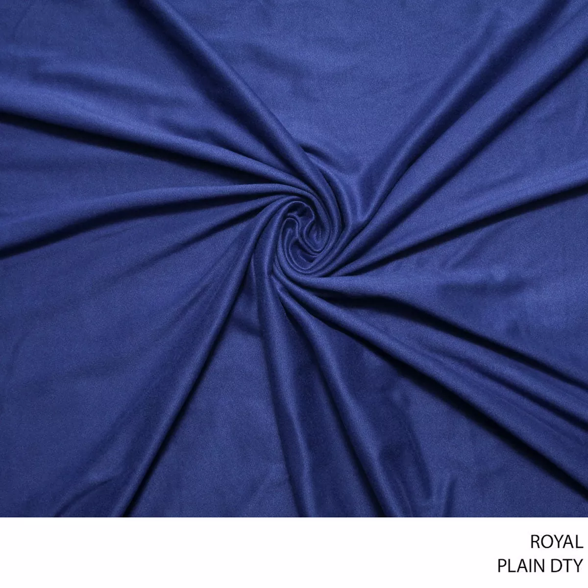 DTY PLAIN FABRIC 150CM ROYAL