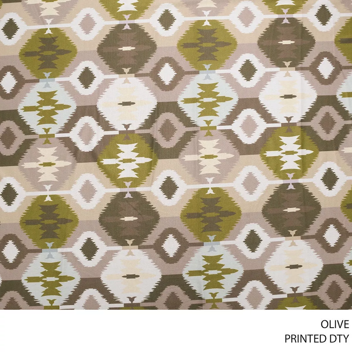 Dty Printed Fabric Olive