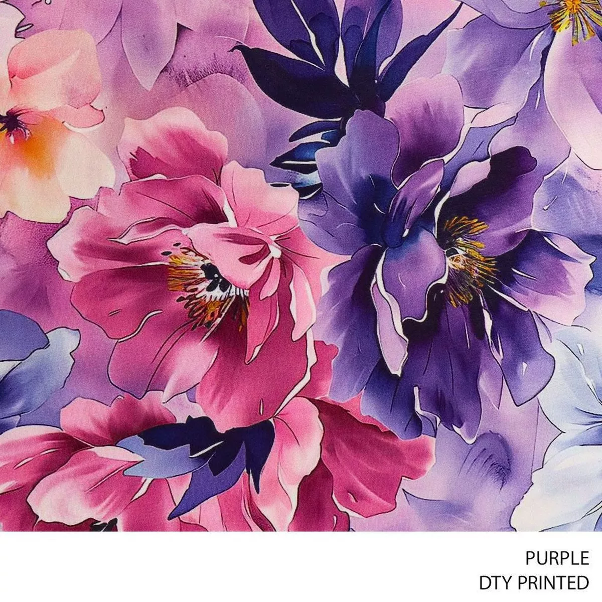 DTY PRINTED PURPLE ROLL 004 EACH EACH