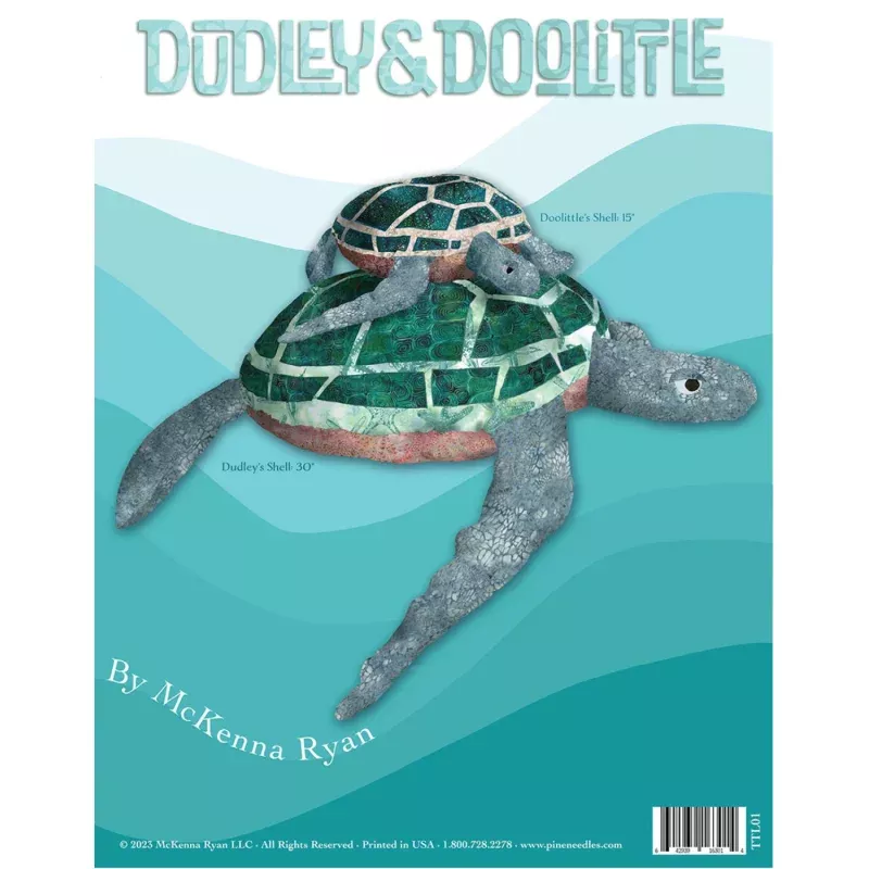 Dudley & Doolittle Stuffed Turtles