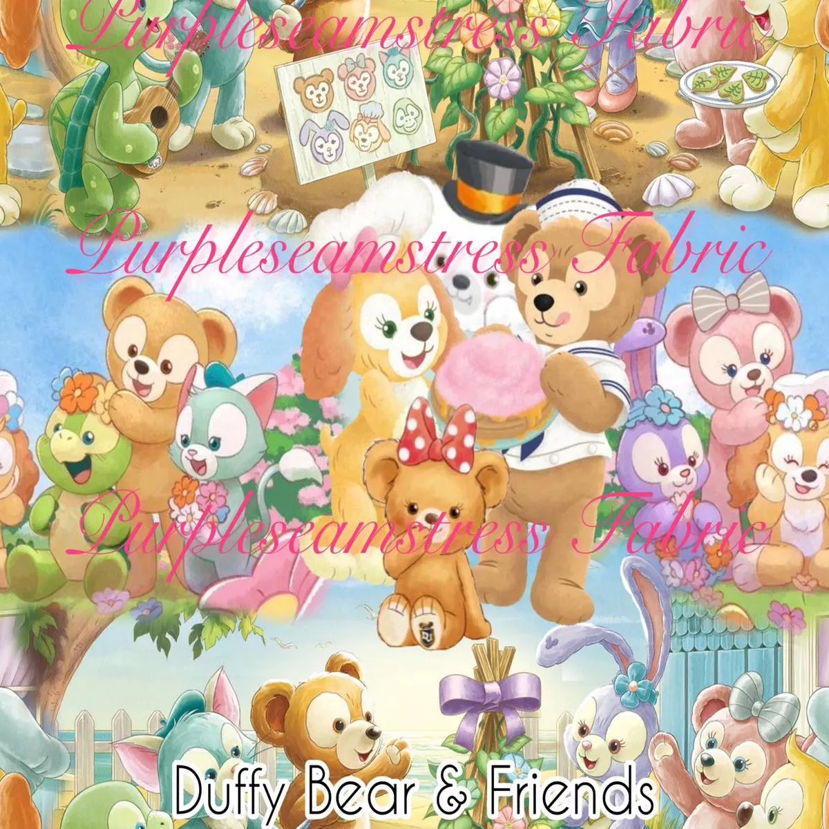 Duffy Bear & FriendsFabric