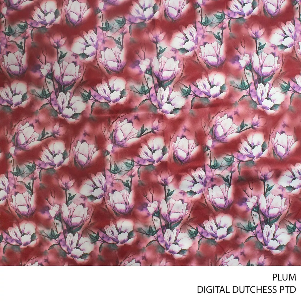 DUTCHESS PTD DIGITAL FABRIC 150CM PLUM