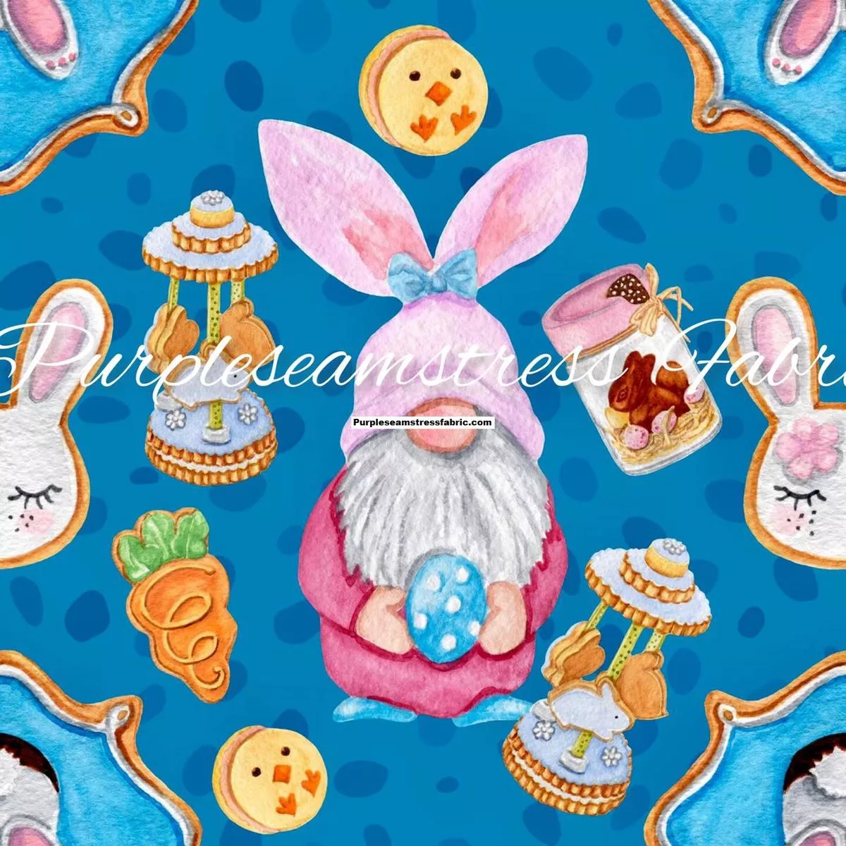 Easter Beanie Gnome On BlueFabr…