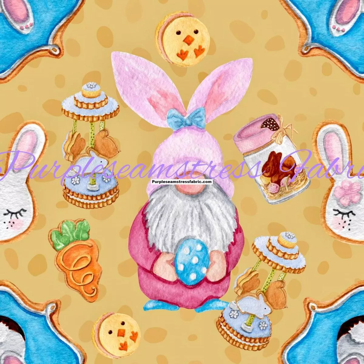 Easter Beanie Gnome On Butterscotch R…
