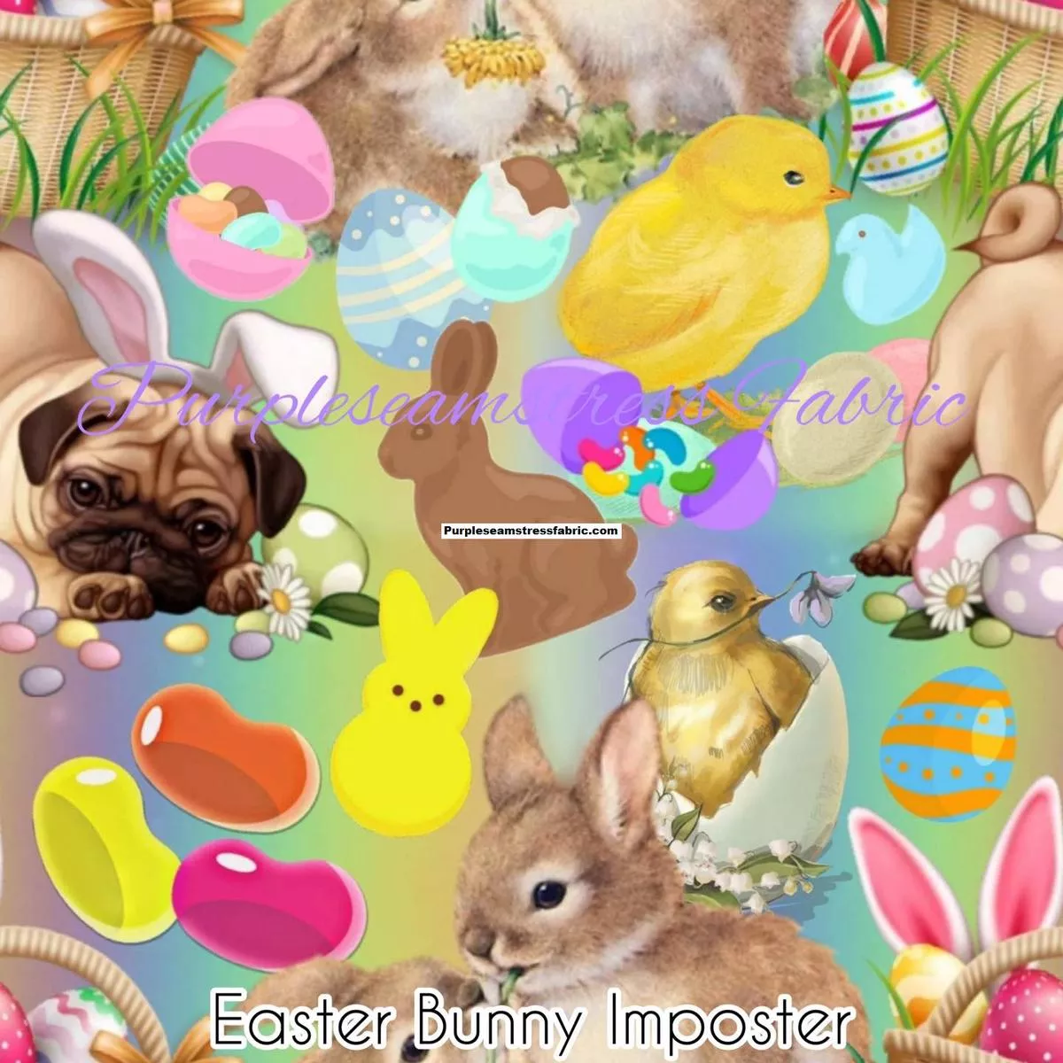 Easter Bunny ImposterFabric