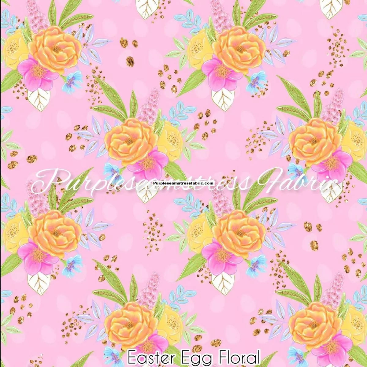 Easter Egg FloralFabric