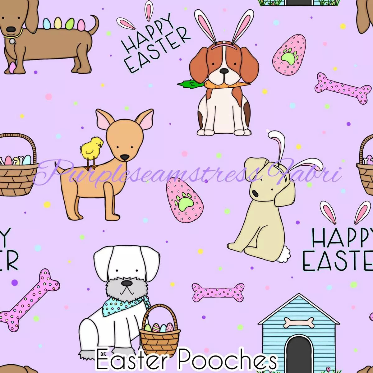 Easter PoochesFabric