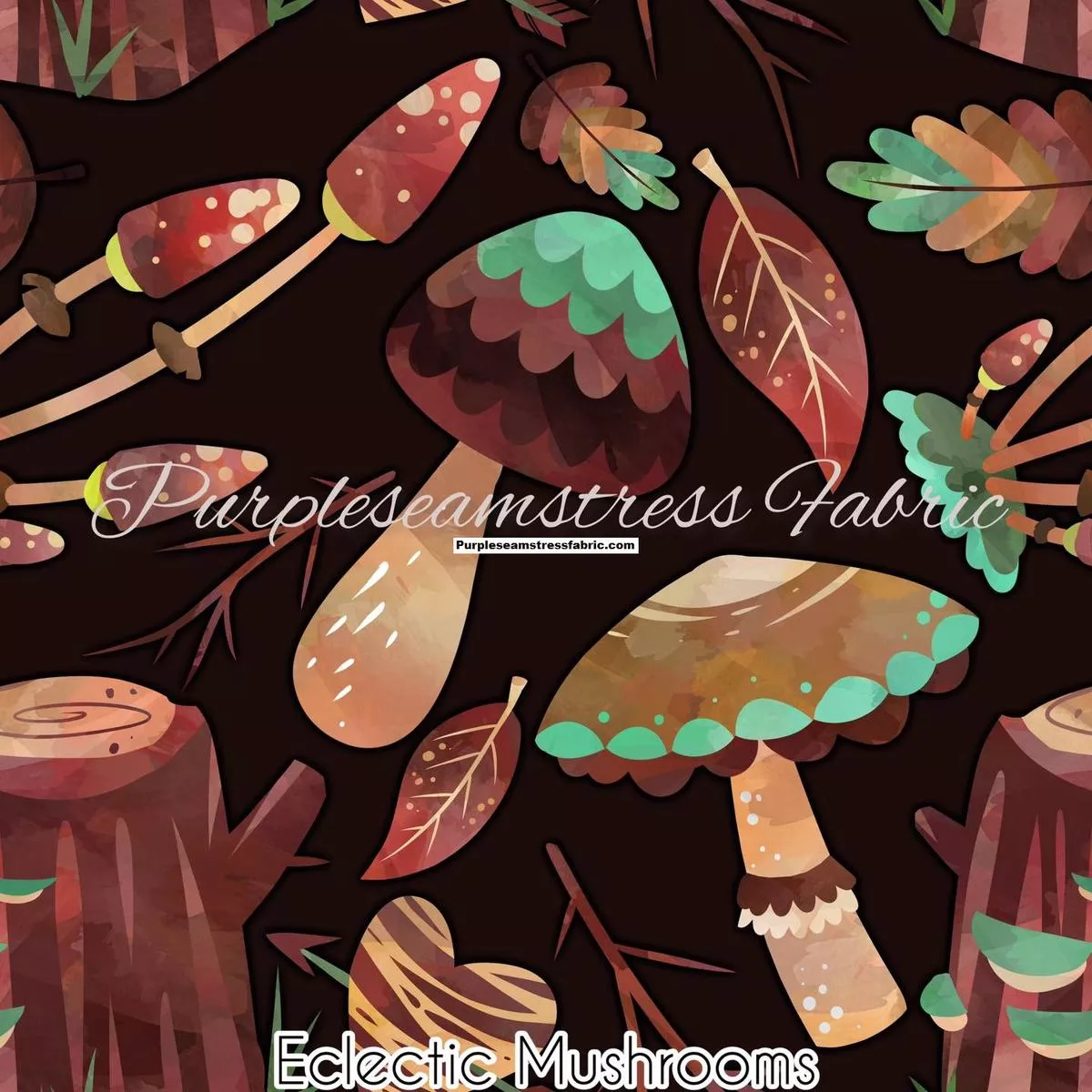 Eclectic MushroomsFabric