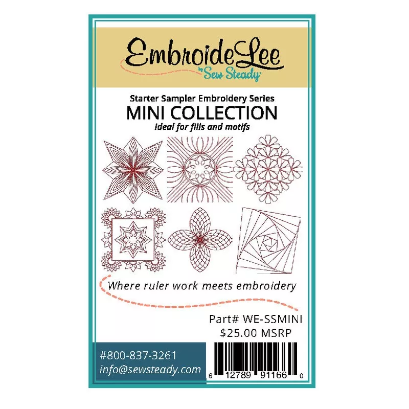 EmbroideLee Mini Sampler Collection
