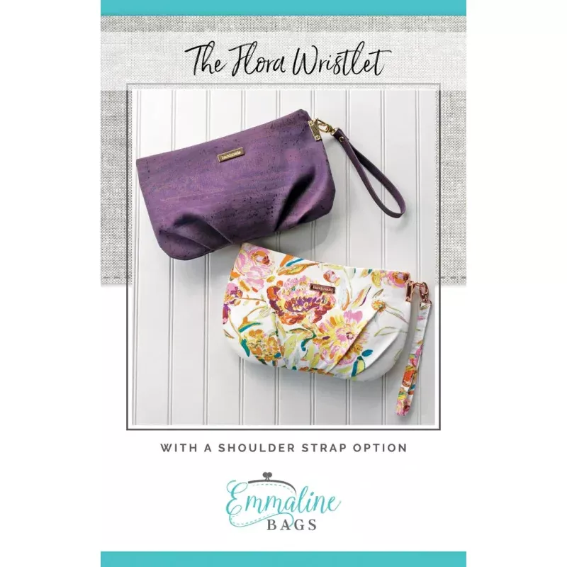 Emmaline Paper Pattern – The Flora Wristlet