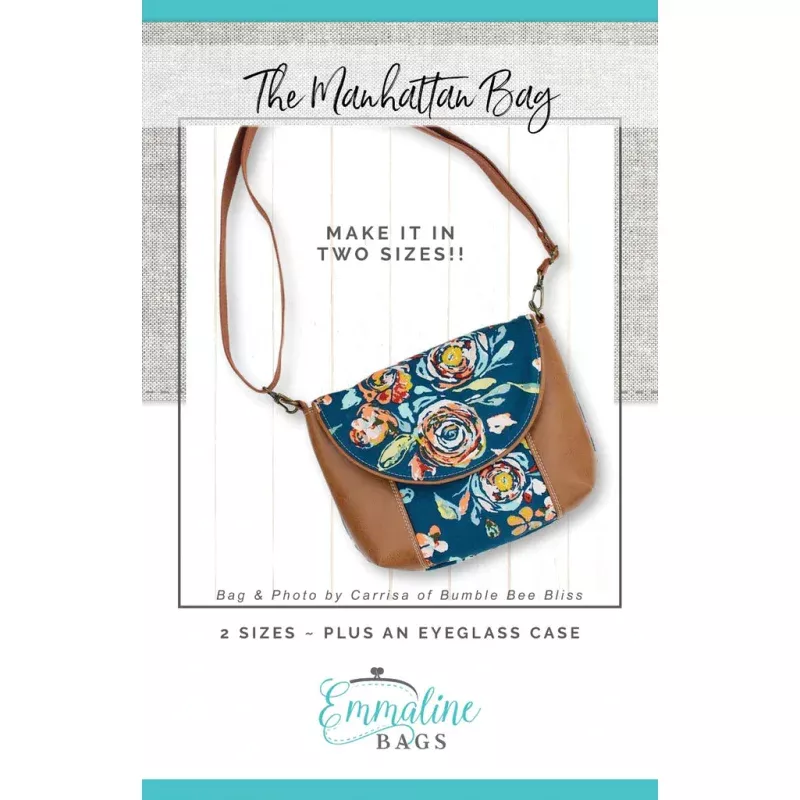 Emmaline Paper Pattern – The Manhattan Bag