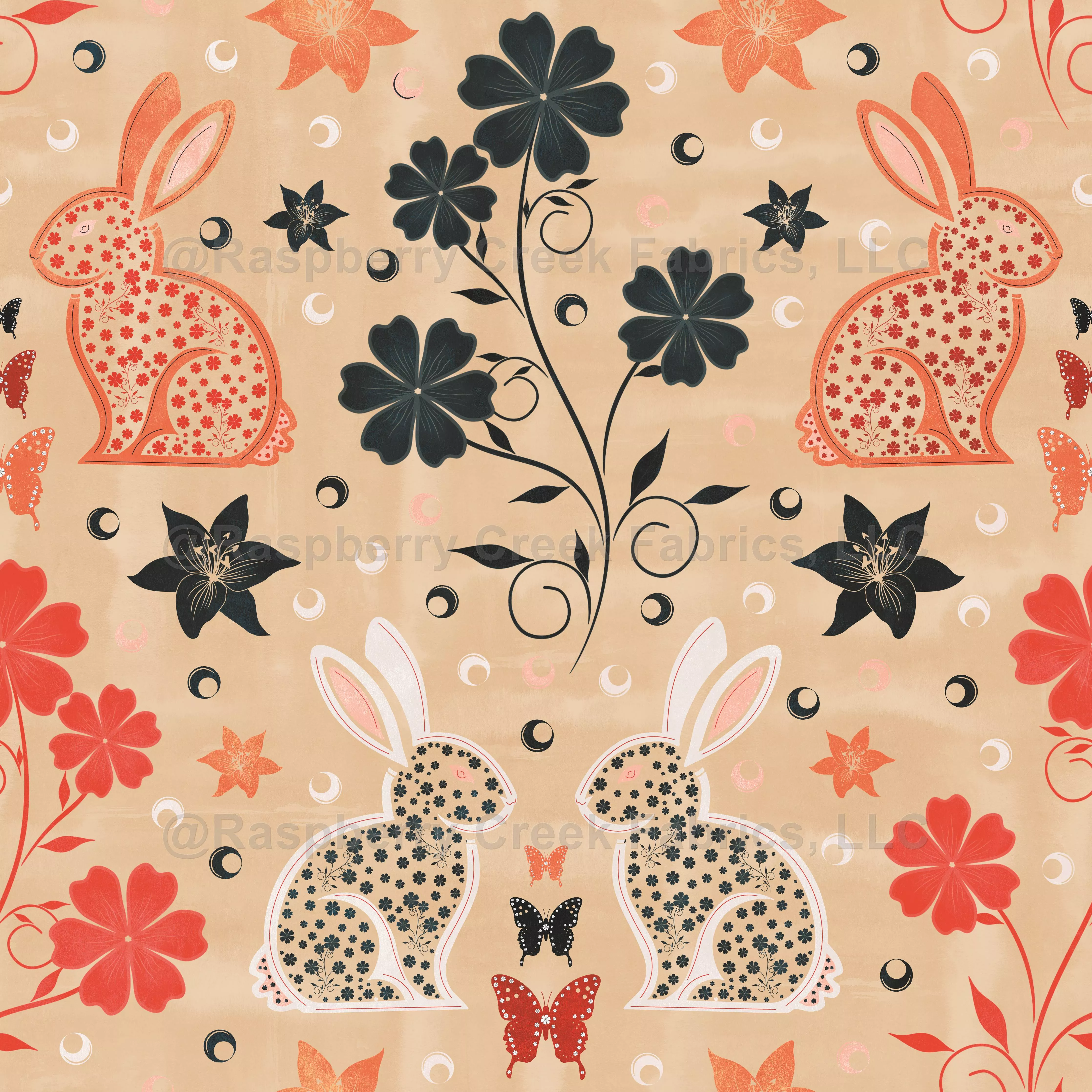 Enchanted Rabbits Earthy