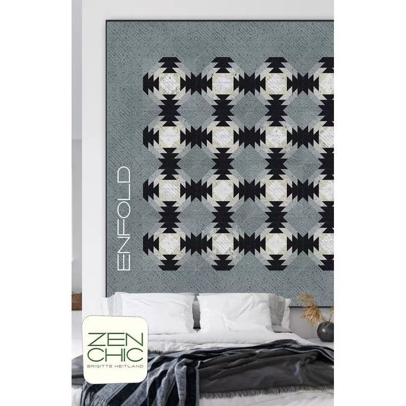 Enfold Quilt Pattern by Zen Chic