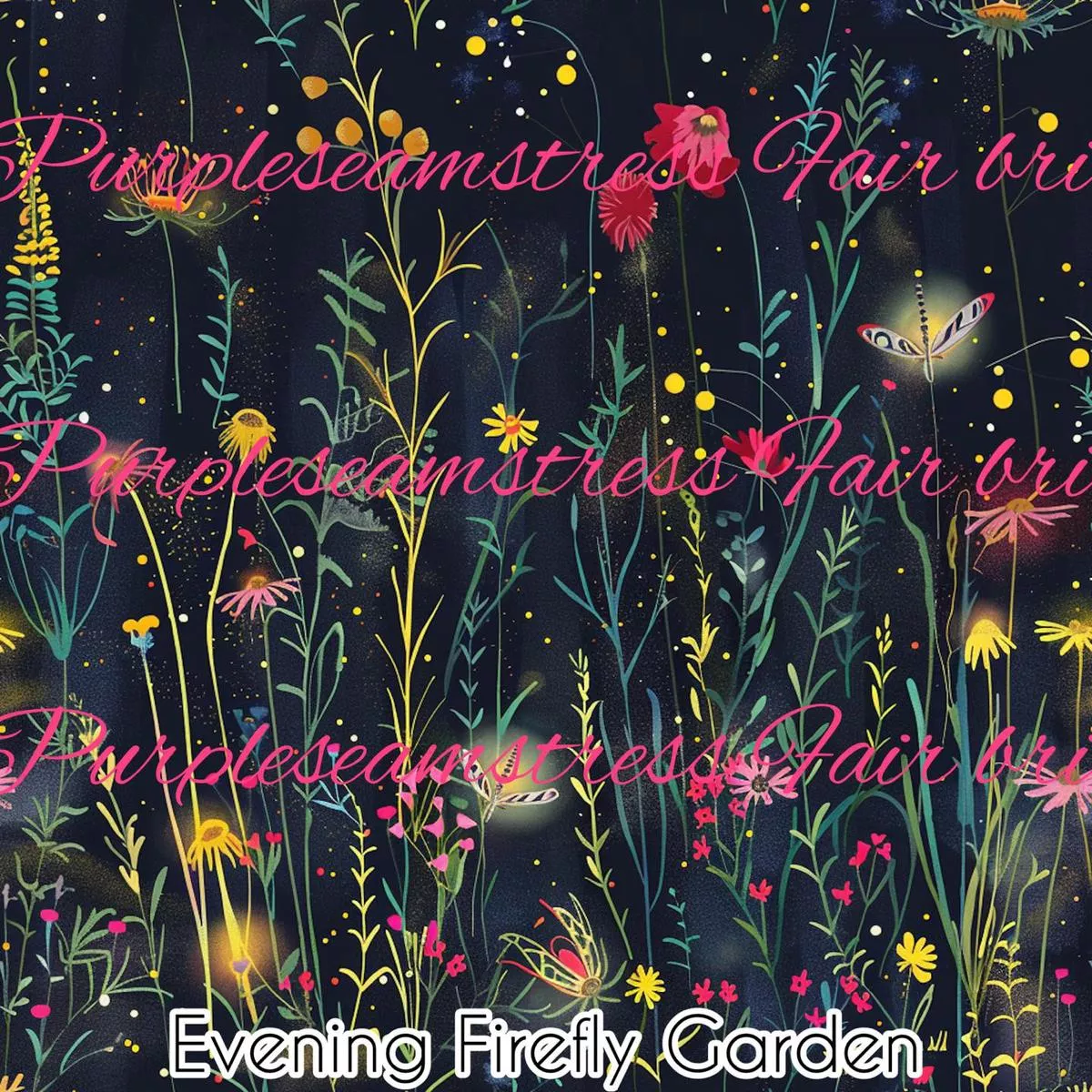 Evening Firefly GardenFabric