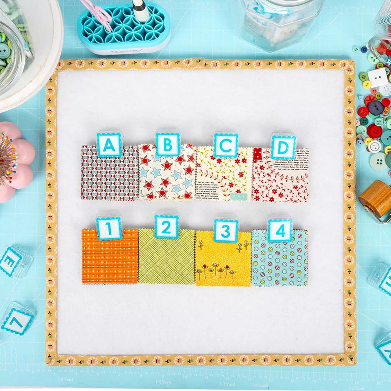 Fabric Clips AlphaClippies