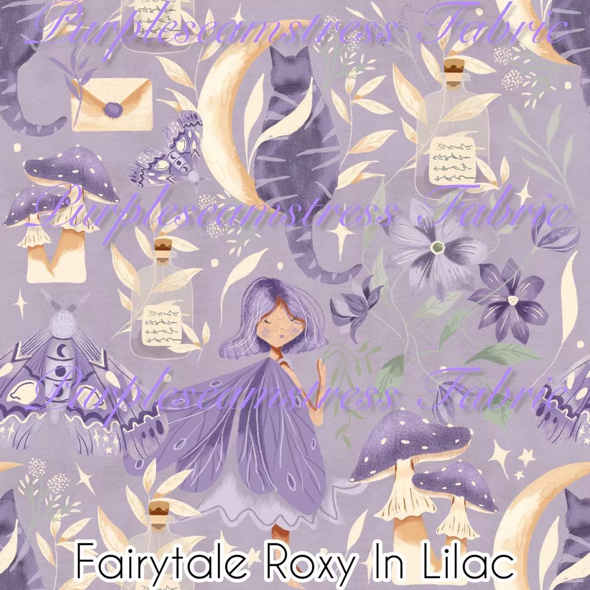 Fairytale Roxy in LilacFabric