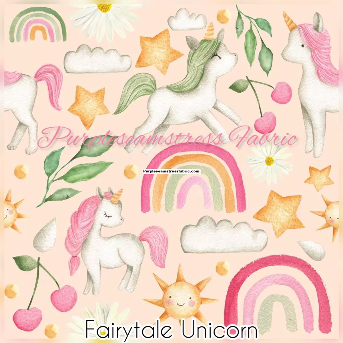 Fairytale UnicornsFabric