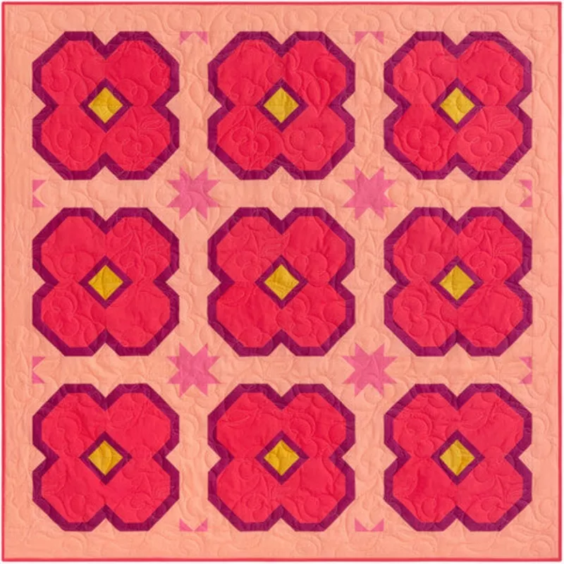 Fall Blooming Quilt Kit