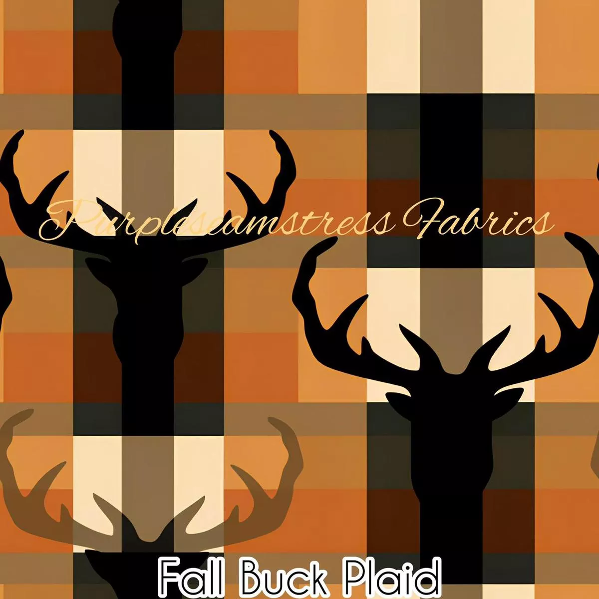Fall Buck PlaidFabric