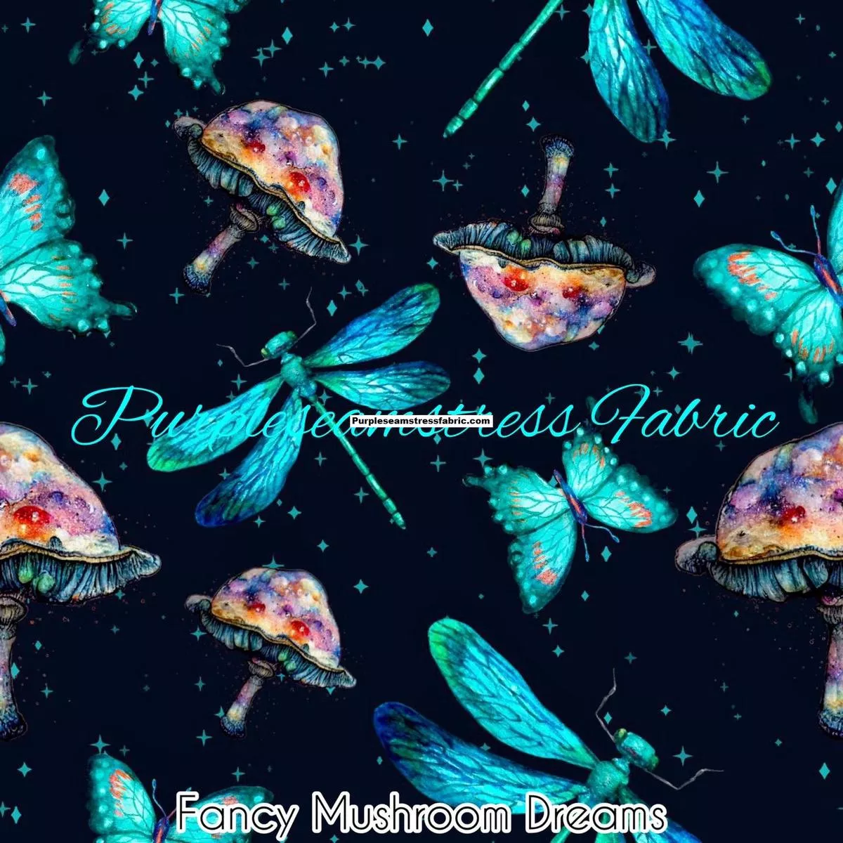 Fancy Mushroom DreamsFabric