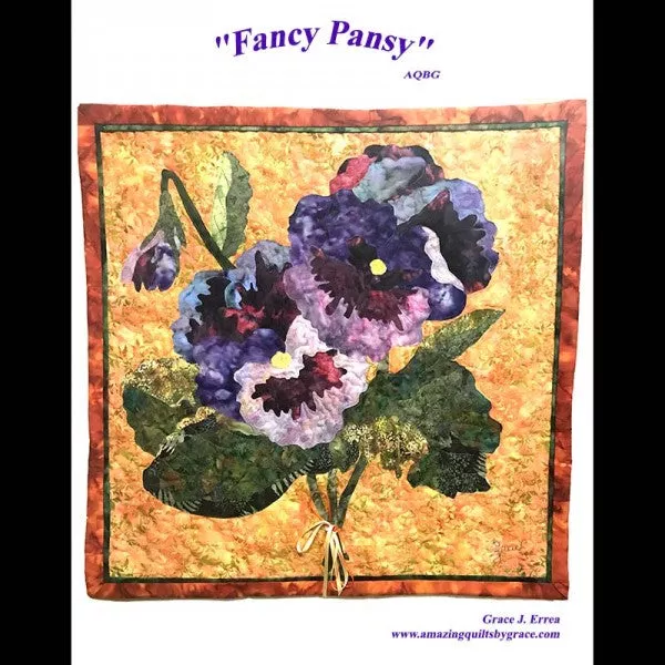 Fancy Pansy Downloadable Pattern