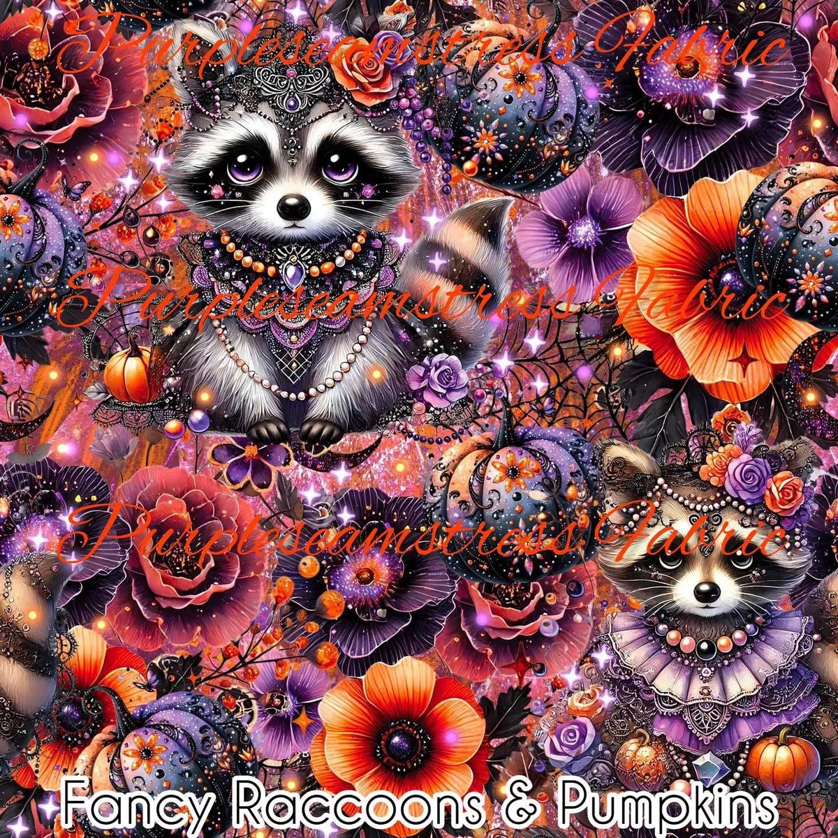 Fancy Raccoons & PumpkinsF…