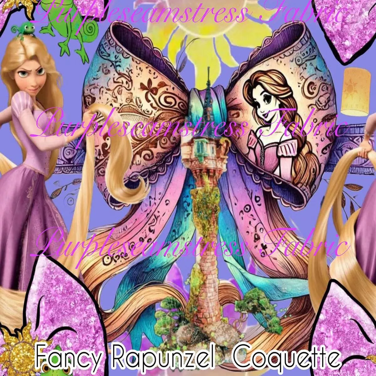 Fancy Rapunzel CoquetteFabric