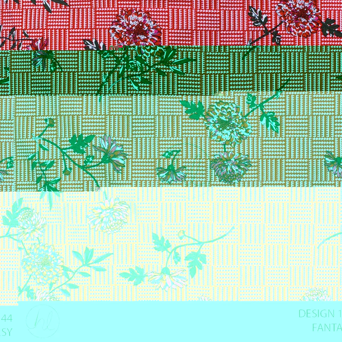 FANTASY 51 RED 150CM PER M