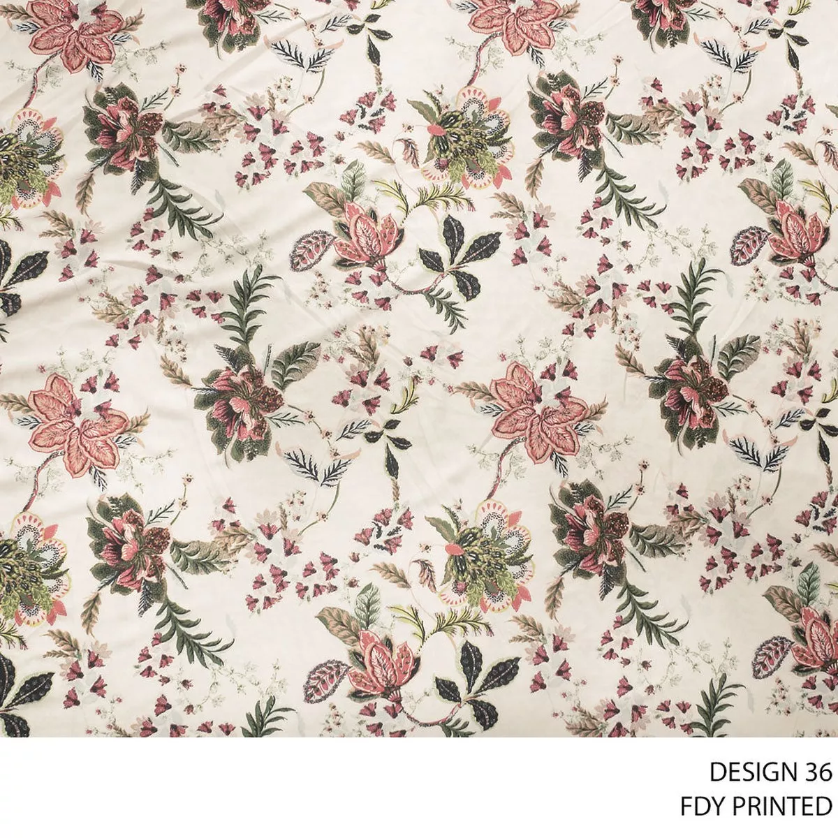 FDY PRINTED FABRIC 150CM SEASHELL ROLL ROLL 001