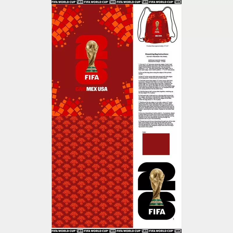 FIFA – World Cup Backpack Canada Red Panel