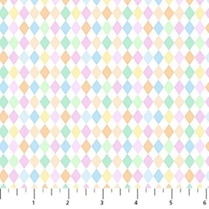figo fabrics | patchworkstoff | dovetail pastels | diamonds