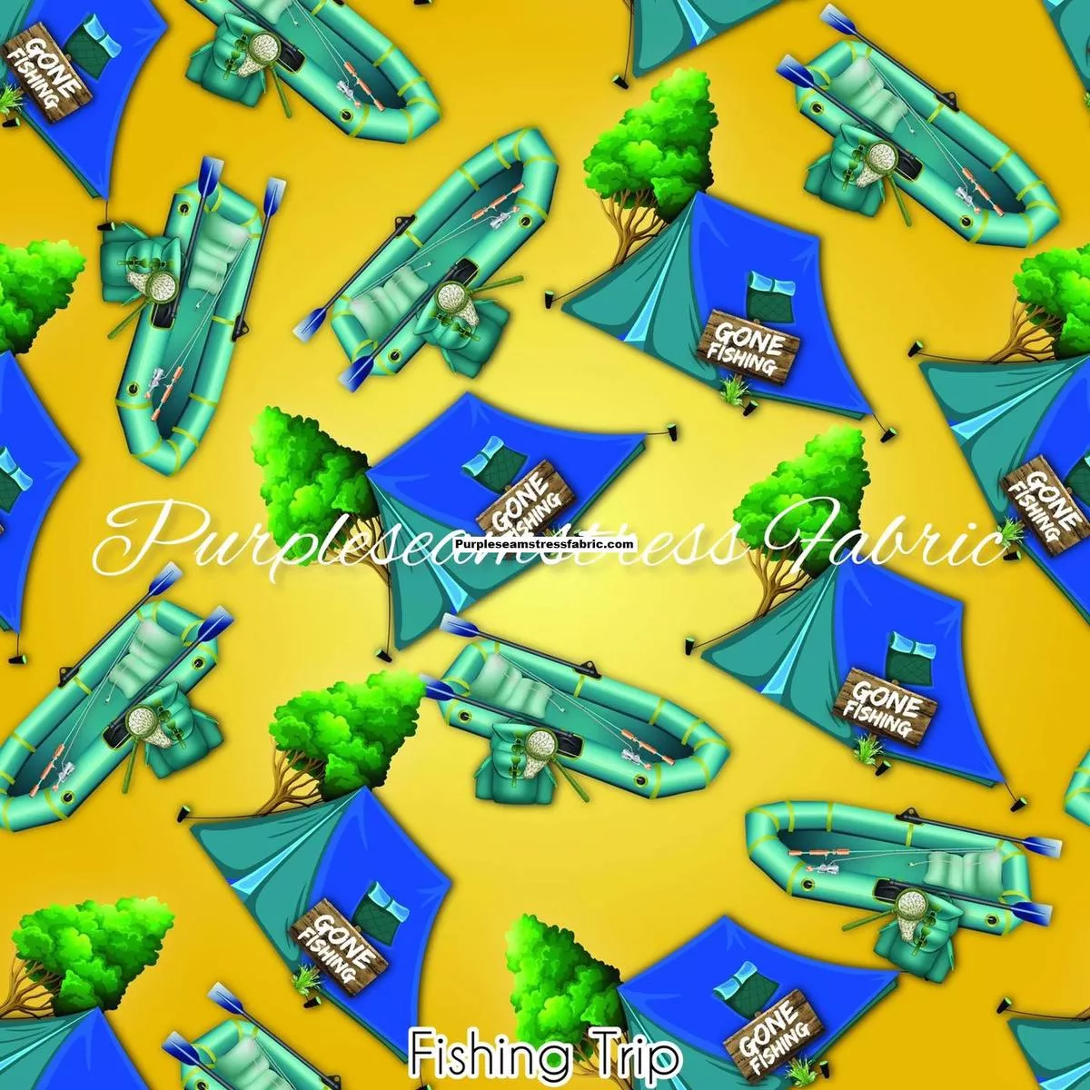 Fishing TripFabric