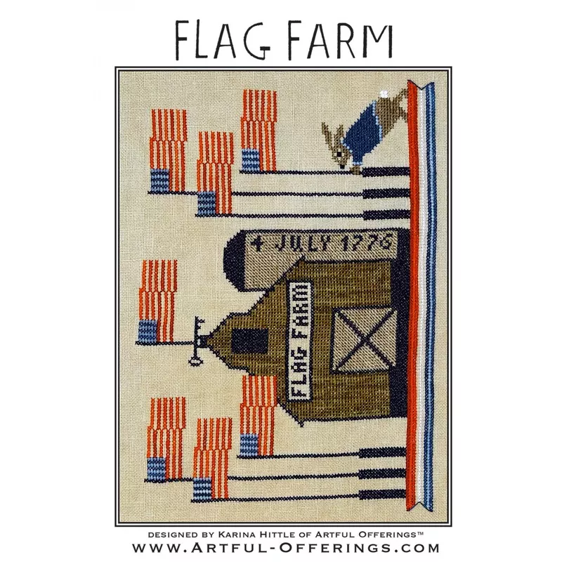 Flag Farm Pattern