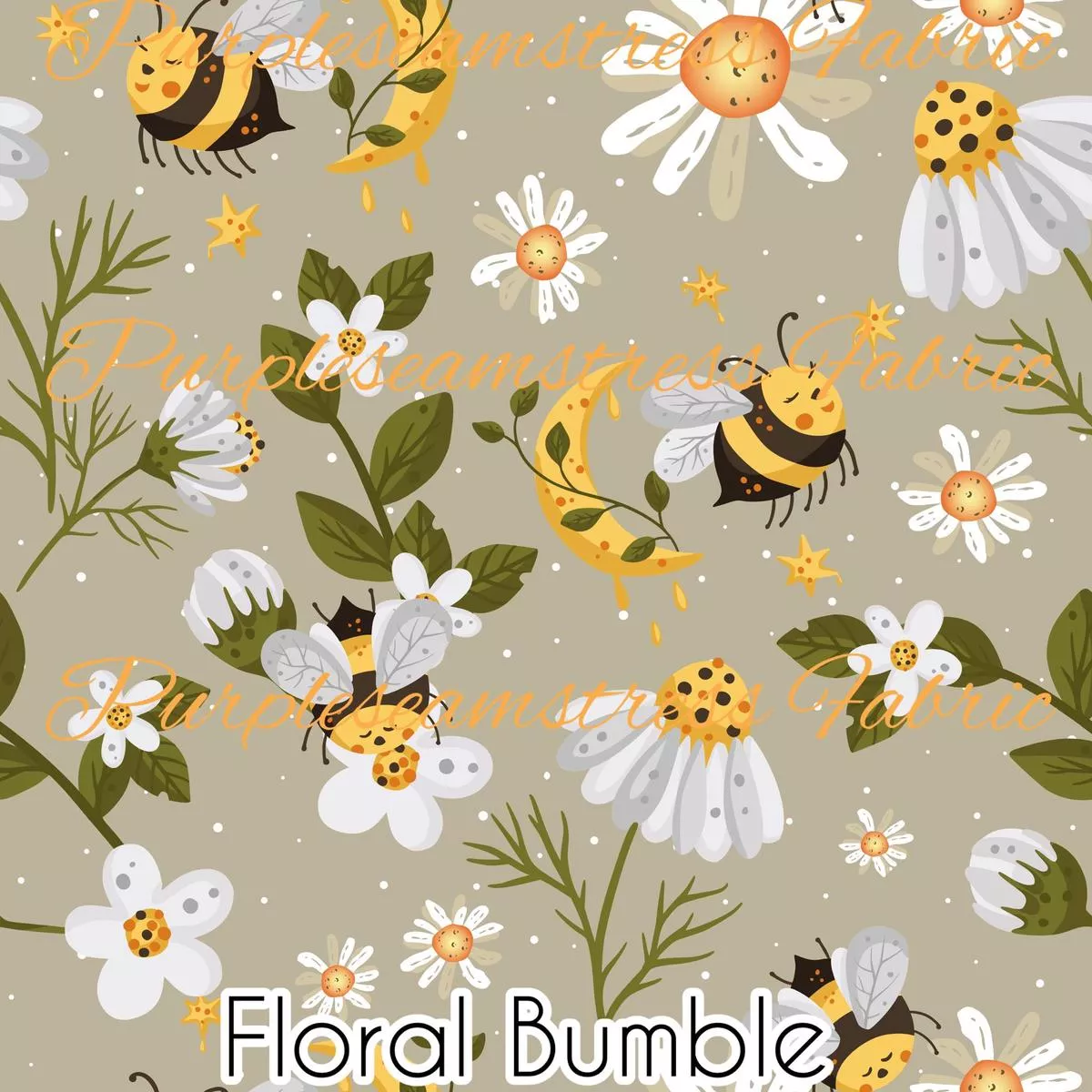Floral BumbleFabric