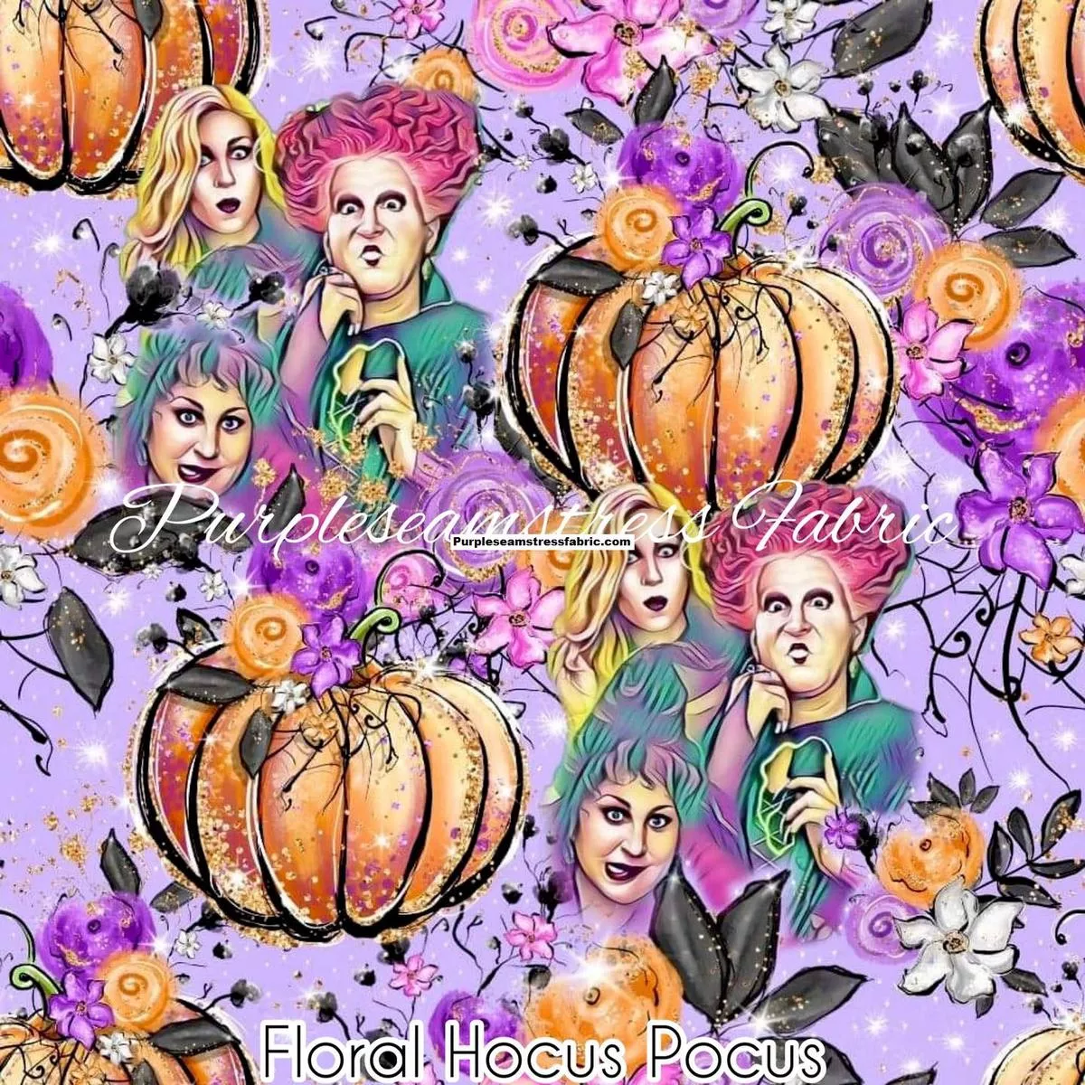 Floral Hocus PocusFabric