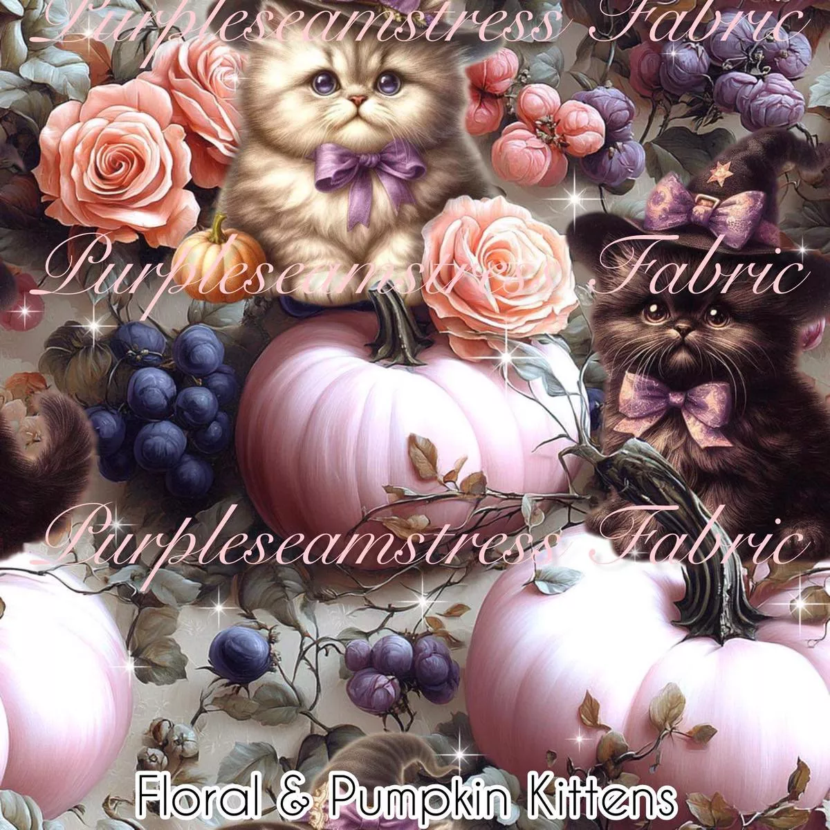 Floral & Pumpkin KittensFa…
