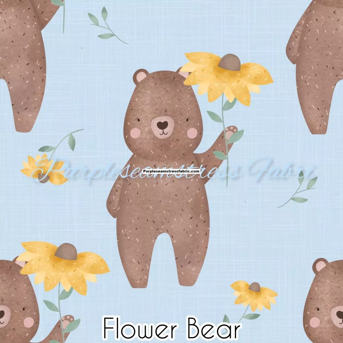 Flower BearFabric