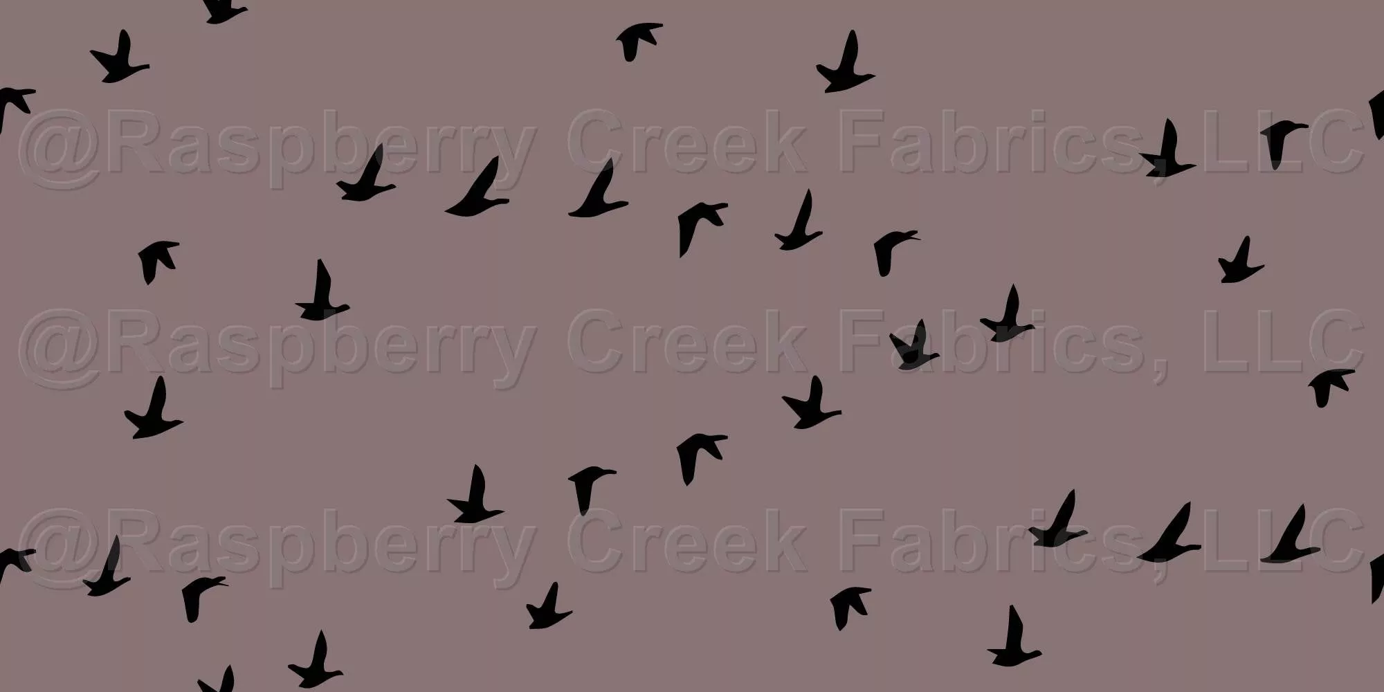 Flying Geese in Cinnamon Slate Mauve