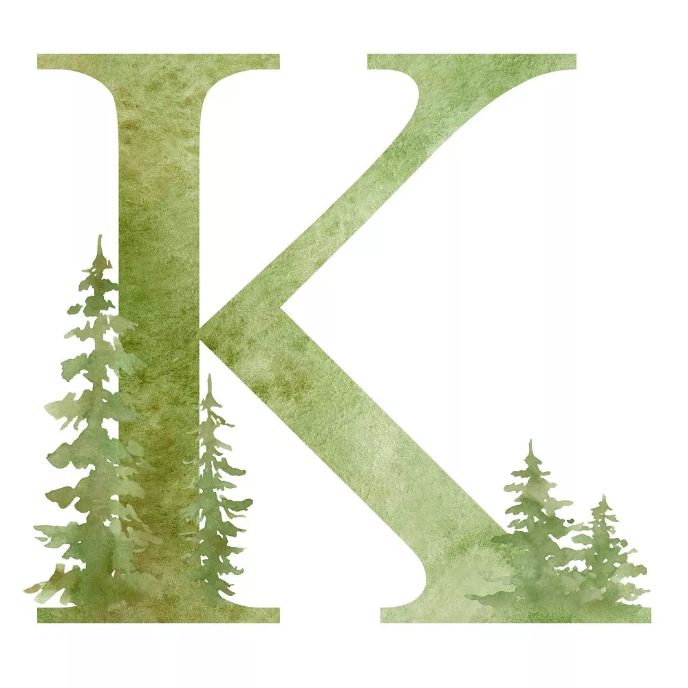 Foggy Forest K Fabric Panel